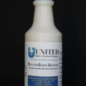 ElectraSheen Sapphire II, Solution, Floor, Paint, ESD, Static Control, Floor Products, Floor Care Products, Office, Tech, Anti Static, Anti-Static, ESD Vinyl, ESD Matting, Matting, Vinyl, Products, Mats, Ionizers, ESD Ionizers, Test Equipment, Constant Monitor, Wrist Strap, Heel Strap, ESD Wrist Strap, Static Control Strap, ESD Heel Strap, Static Control Heel Straps