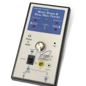 Wrist/Heel Strap Tester, ESD, Static Control, Floor Products, Floor Care Products, Office, Tech, Anti Static, Anti-Static, ESD Vinyl, ESD Matting, Matting, Vinyl, Products, Mats, Ionizers, ESD Ionizers, Test Equipment, Constant Monitor, Wrist Strap, Heel Strap, ESD Wrist Strap, Static Control Strap, ESD Heel Strap, Static Control Heel Straps